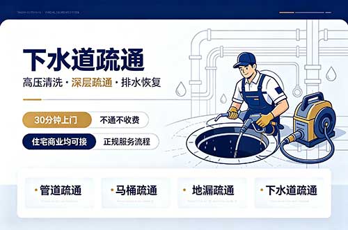 吴川下水道疏通