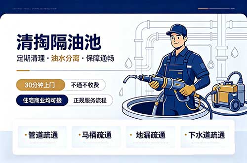 吴川清掏隔油池